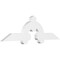 Ekena Millwork Ericson Architectural Grade PVC Gable Bracket, 48"W x 14"H x 2"D x 4"F, 7/12 Pitch GBP048X14X0204ERI00 - alternate 1
